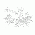Sonic 50 Air Central crank-case set