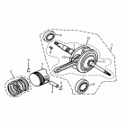 Quasar 180 Crankshaft cpl.