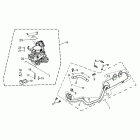 Quasar 180 Exhaust unit-carburettor