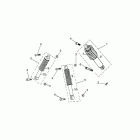 Quasar 180 Front / rear shock absorber