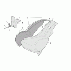 Scarabeo 50 4T E2 Задняя часть кузова 1