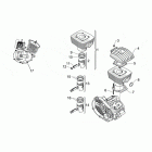 Mini RX Challenge Head - cylinder - piston