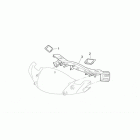 Leonardo 250-300 (Minarelli Engine) Front body - dashboard