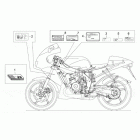 RS 125 Plate set and handbook
