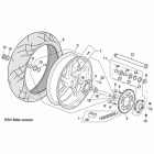 RSV 1000 Rear wheel rsv mille version