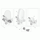 Scarabeo 125-150-200 (Rotax Engine) Дооснащение-Ветровое стекло