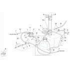Scarabeo 125-150-200 (Rotax Engine) ТОПЛИВНЫЙ БАК
