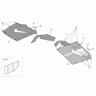 RST 1000 Futura Central body - upper fairings