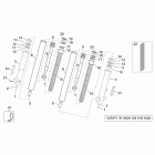 Scarabeo 125-150-200 (Rotax Engine) Передняя вилка-детали