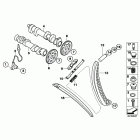 F650GS(K72) 09+ (K72) Распределительный вал  /  цепной привод