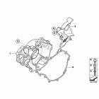F800GS (K72) Крышки двигателя правая