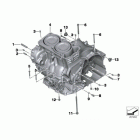 F800GS (K72) Крепежные метизы двигателя
