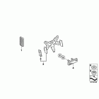F800ST (K71) Кронштейн номерного знака США /  отражатель