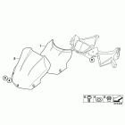 F800ST (K71) Стекло ветровое