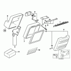 G650GS 08-09 (R131) Кофр с изменяющим объемом,отдельные части