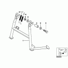 G650GS 08-09 (R131) Центральная подножка