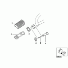G650GS 08-09 (R131) Задние подножки