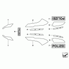 G650GS 08-09 (R131) Наклейки государственные органы