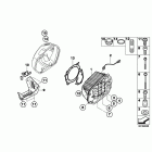 HP2 Sport (K29) Cylinder head / mounting parts