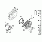 R1200GS ADV 10+ (K255) Cylinder head / mounting parts