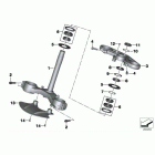S1000RR 10-11 (K46) Траверсы вилки