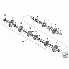 S1000RR 10-11 (K46) Вторичный вал