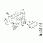 R1200R 10+ (K27) Крепление номерного знака