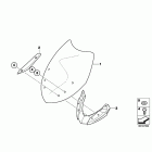 R900RT 05-09 (K26) Стекло ветровое
