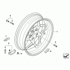 R900RT 09-10 (K26) Диск колеса задний