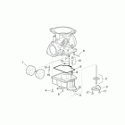 Leonardo 250 (Yamaha Engine) Карбюратор 3