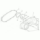 Leonardo 250 (Yamaha Engine) Крышка сцепления