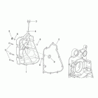 Leonardo 250 (Yamaha Engine) Flywheel side cover
