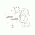 Leonardo 250 (Yamaha Engine) Front body - front fairing 2