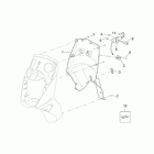 Leonardo 250 (Yamaha Engine) Front body - internal shield