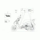 Leonardo 250 (Yamaha Engine) Установочные пластины и руководство пользователя