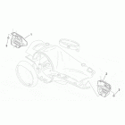 Mojito Retro 50 2T (Aprilia Engine) Передний корпус - облицовка 2