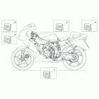 RS 125 Наклейки