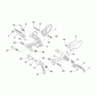 RS 125 Front footrests