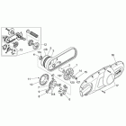 Scarabeo 125-150-200 (Rotax Engine) Variator - primary drive