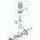 America Crankshaft, connecting rods & pistons