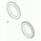 Bonneville SE Tyres, valves & balance weights