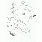 Bonneville T100 Fuel tank & fittings - bonneville