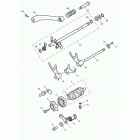 Bonneville T100 Gear selector & pedal