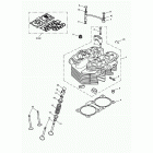 Bonneville T100 Cylinder head & valves - bonneville