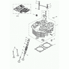 Bonneville T100 Cylinder head & valves - bonneville t100