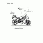 Daytona 675 Bodywork - decals