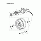 Daytona 675 Rear wheel - final drive