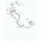 Speed Triple Exhaust system >281465 all expt au,nz,za - > 333178 au,n...