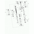 Speedmaster Front forks & lower yoke