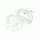 Mojito Retro 50 2T (Aprilia Engine) Центальная часть облицовки 1